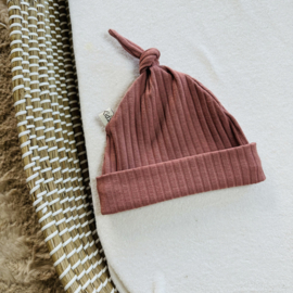 Mutsje - Roze Rib