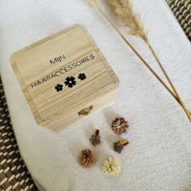 Bewaarkistje - Mooiste haaraccessoires
