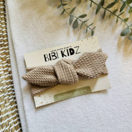 Haarband - Donker beige