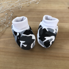 Babyslofjes Leger Black/White