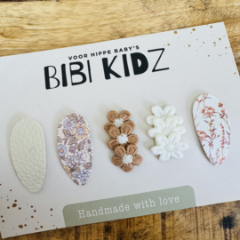 Setje 6 Bibi Antislip Haarspeldjes