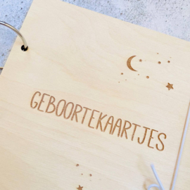 Geboortekaartjesbundel - Hout Heelal