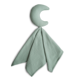 Mushie Lovey Blanket - Moon Roman Green