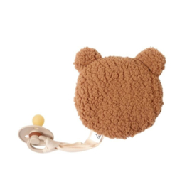 Speenknuffel Teddy - Camel