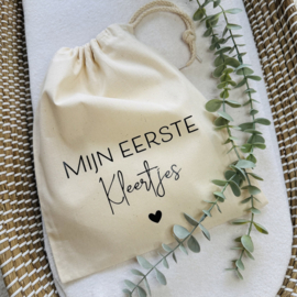 Bewaarzakje - Mijn eerste kleertjes