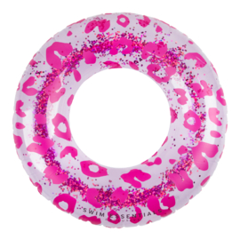 Swim Essentials Zwemband 90cm Neon Panterprint