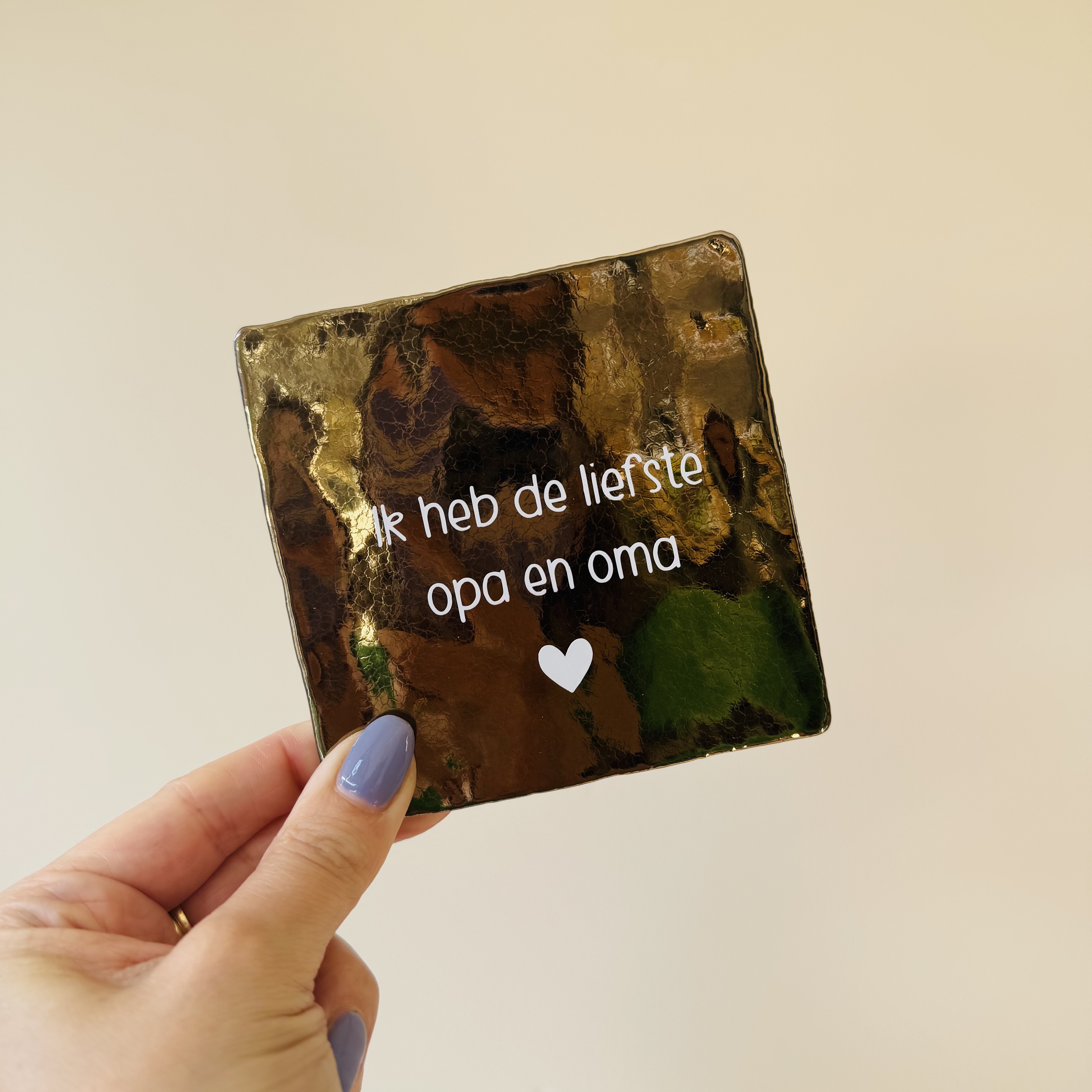 Tegel - Liefste Opa en oma