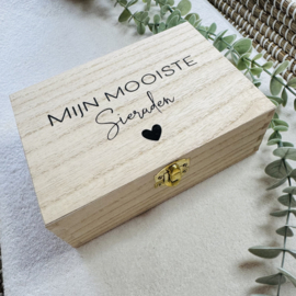 Bewaarkistje XL - Mijn mooiste sieraden