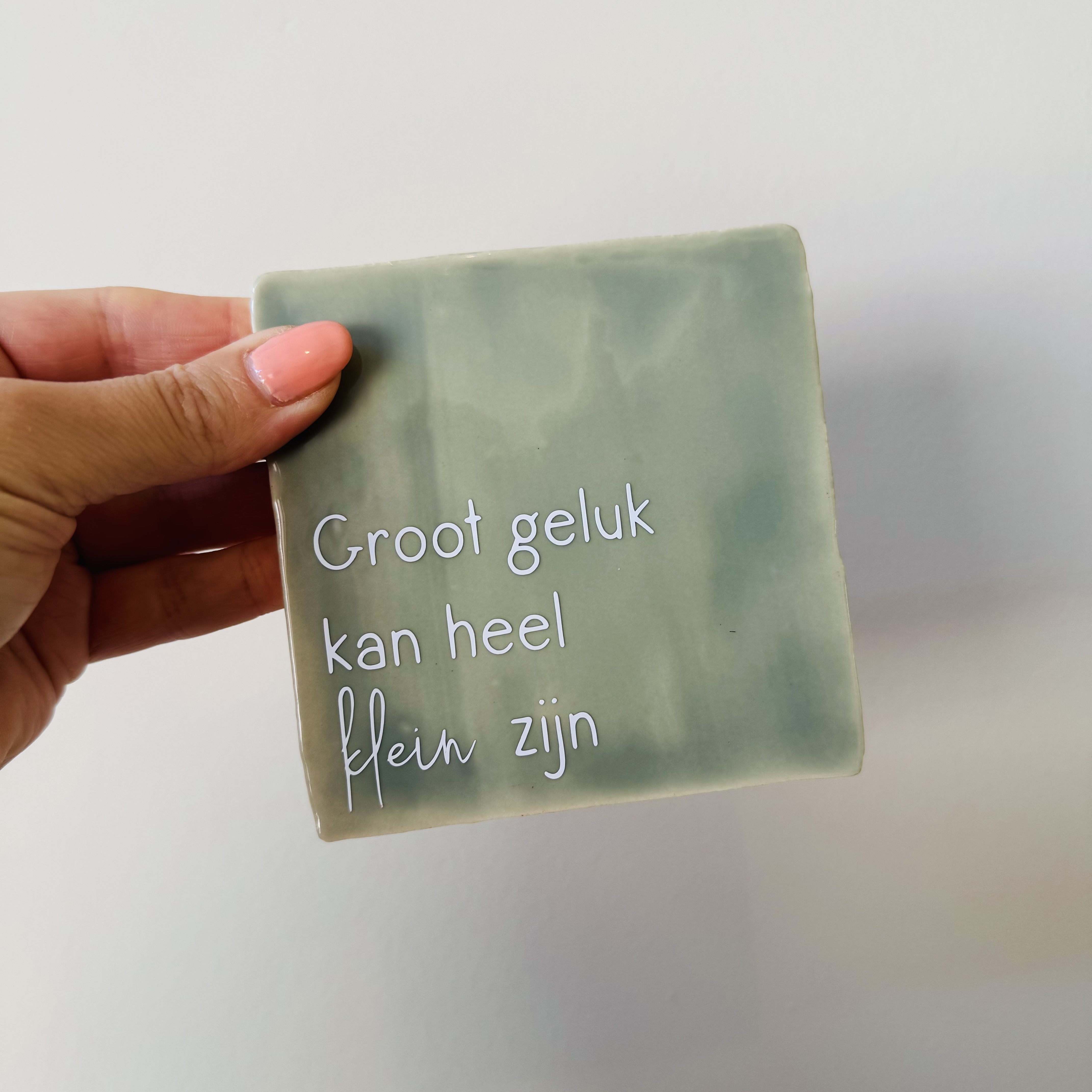 Tegel - Groot geluk
