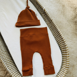 Broekje - Cognac Rib