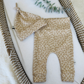 Mutsje-Luipaard Licht beige