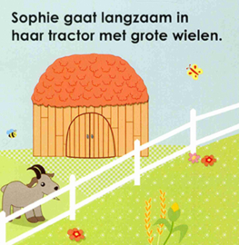 Sophie de giraf  voelboek - Sophie gaat op stap