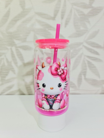 Pink Hello Kitty cow 1