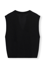 10Days v-neck top knit black