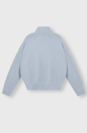 10Days turtleneck sweater knit ice blue