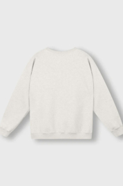 10Days statement sweater logo soft white