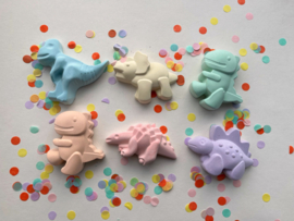 Dino stoepkrijt traktatie