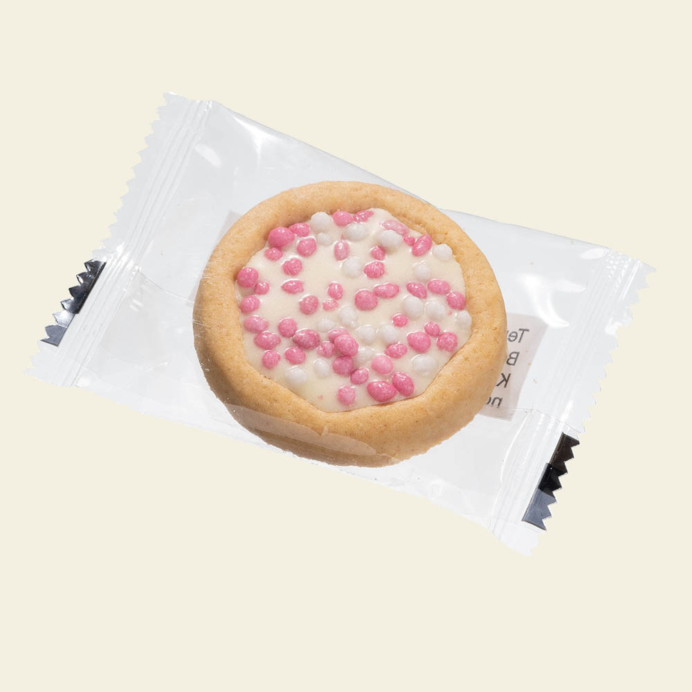Geboortekoekjes  roze (los)