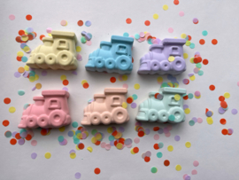 Locomotief stoepkrijt traktatie