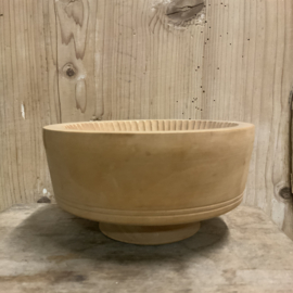 Houten boterstempel