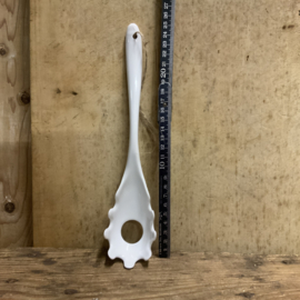 Porseleinen pasta lepel