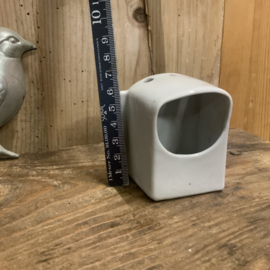 Porseleinen voerbakje kanarie