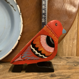 Vrolijke vogel kandelaar
