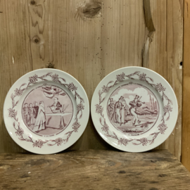 Een set bordjes