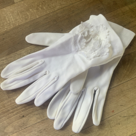 Witte handschoentjes