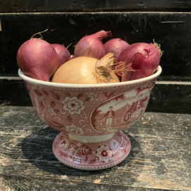 Kastkom Petrus Regout decor  “ tea drinker”