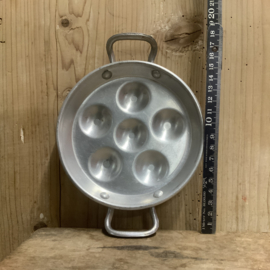 Set aluminium slakkenpannetjes