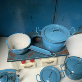 Set kinderspeelgoed, emaille