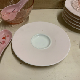 Set roze schoteltjes  VILLEROY EN BOCH