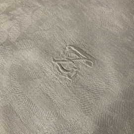 Damast, linnen droogdoek