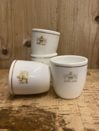 Set van 4 eierdopjes ROYAL DOULTON for BRITSH AIRWAYS