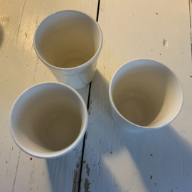 3 melkbekers van Regout