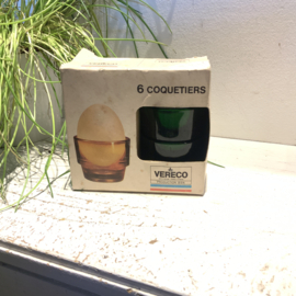 6 VERECO eierdopjes in verpakking