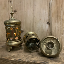 Set messing lantaarntjes