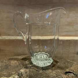 Mooie zware sap-/ waterkan van persglas