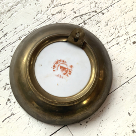 Set van 2 vintage wandbordjes