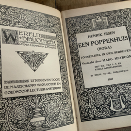 Boekje HENRIK IBSEN “ een poppenhuis” NORA