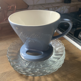 Melitta porseleinen lichtblauw filter