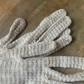 Gebreide dames handschoenen