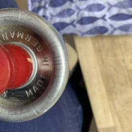 Metalen deegroller