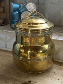 Messing pot TABAK