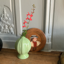 Opaline fles/ vaasje