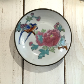 Set van 2 vintage wandbordjes