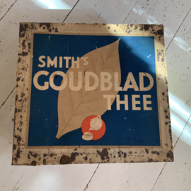 Smith’s goudblad thee blik. Groningen