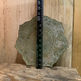 Messing klein onderbordje