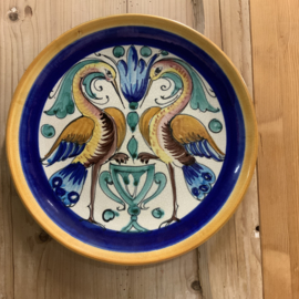 MONTELUPO Italiaanse majolica schaal